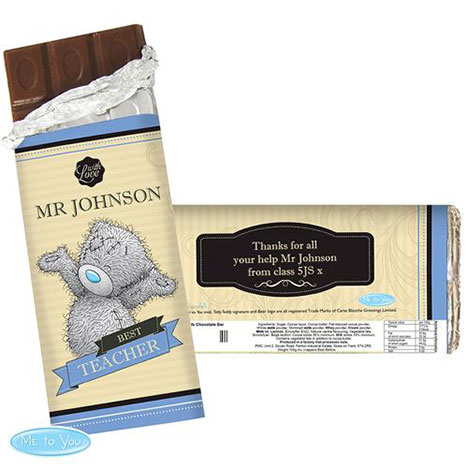 Personalised Me to You Bear For Him 100g Chocolate Bar Extra Image 2
